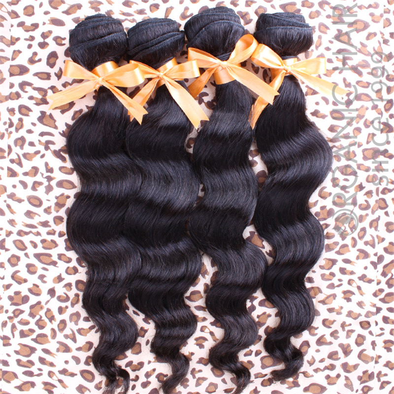 Wholesale wavy human hair weave